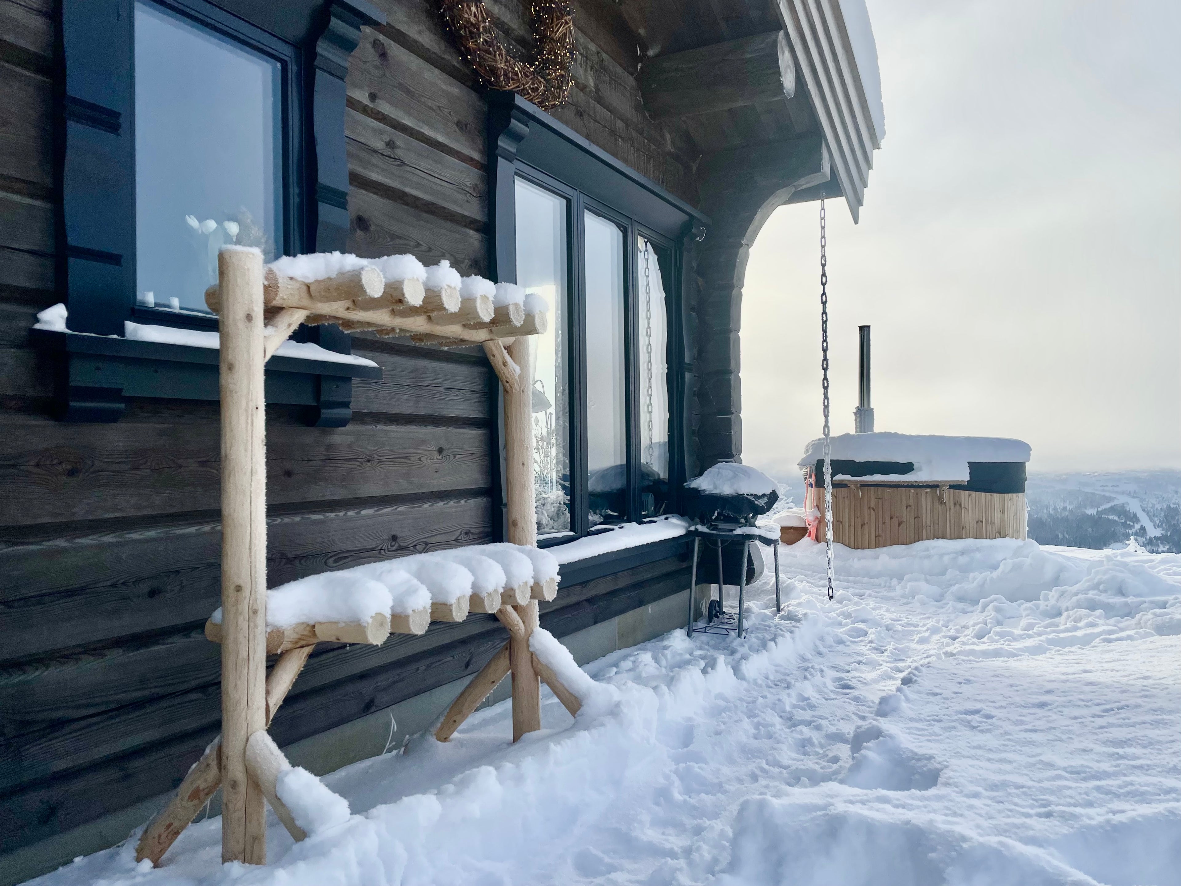 Ski Storage Rack